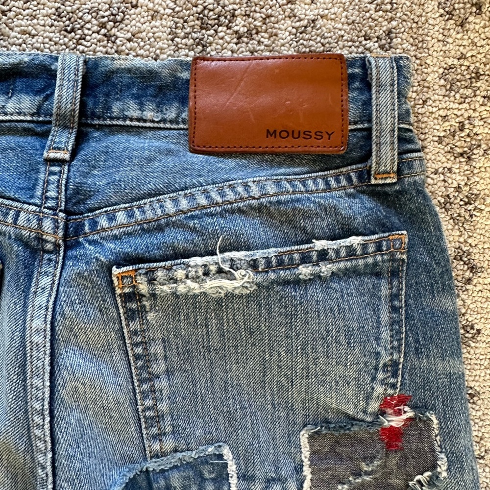Mousy vintage Fontana 24 patchwork jeans